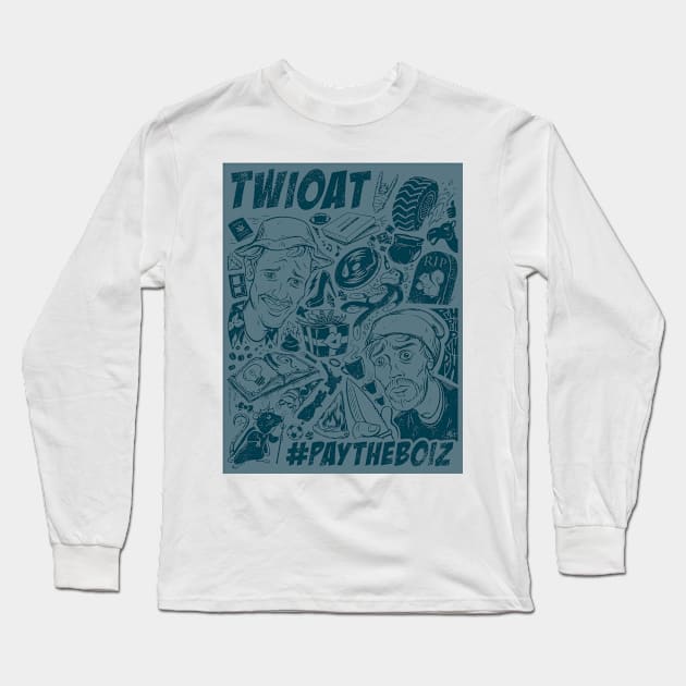 TWIOAT Poster (Cody Forkes) Long Sleeve T-Shirt by Little Empire Podcast